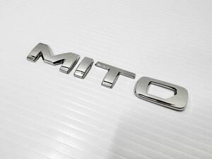 アルファロメオ純正 ミト 後期 スーパー エンブレム バッジ / 内張り バンパー ホイール MITO エアロ ヘッドライト 車名ロゴ