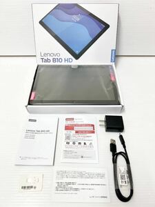 美品 Lenovo Tab B10 TB-X505F 2GB+16GB SLATE BLACK Wi-Fiモデル スレートブラック Android タブレット 液晶 