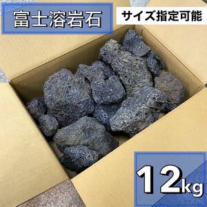 富士溶岩石　12kg アクアリウム　水槽レイアウト　アロマ　パルダリウム　コケリウム 飾り石 ストーン龍王 清 ADA 天然 