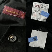 c22 圧倒的存在感!!定価30万●超美品!! 正規品Ermenegildo Zegna ●チェスターコート【幻の高級カシミヤ100%】●メンズ ゼニア　コート_画像10