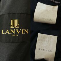 b20圧倒的な高級感!!定価20万●美品LANVEN PARIS●コート●柔らかな宝石のカシミヤ70%!!高級チェスターコート●メンズ　ランバンコート _画像10