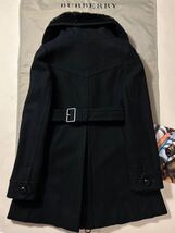 e15高級エレガントファー!!超美品BURBERRY ★高級トレンチコート●参考価格14万　バーバリーコート　レディース 英国ノバチェック　極暖!!_画像9