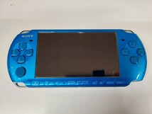 【ジャンク】SONY PSP本体　PSP-3000　 ブルー_画像2