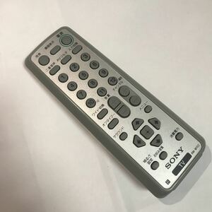 【ジャンク】送料無料　SONY RM-W152 テレビ用リモコン（KV-21DA75 / KV-14DA75）w