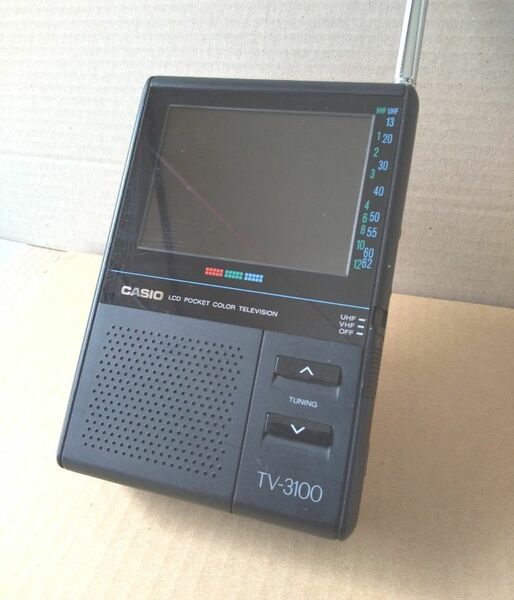 CASIO　携帯カラーテレビ