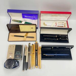 ボールペン 万年筆 大量まとめ売り MONTBLANC モンブラン ジバンシー カルティエ 他 PARKER パーカー インク シャーペン 他