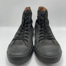 VANS ヴァンズ ハイカットスニーカー V66L-ANML ヒョウ柄 27.5cm スニーカー 黒 ブラック メンズ 靴_画像2