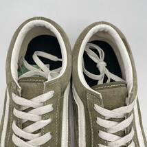 VANS バンズ OLD SKOOL オールドスクール V36CF 596210-0003 スニーカー 26.5cm カーキ系 メンズ 靴_画像7