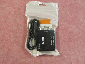 GANA HDMI TO AV　1080P HDMI信号 変換コンバーター　アナログに変換 