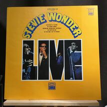 LP★国内盤 風に吹かれて収録 STEVIE WONDER / LIVE スティービー・ワンダー オン・ステージ ソウル SWX 6025_画像1