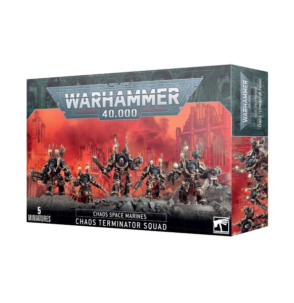 【新品】【ウォーハンマー:40k】ケイオス・ターミネイター・スカッド