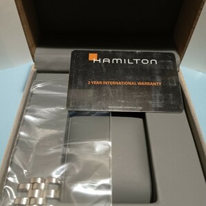 USED 美品 HAMILTON JAZZ MASTERハミルトン ジャズマスター クォーツ デイト H32451151の画像7