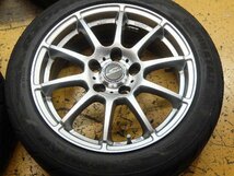 A-TECH　SCHNEIDERシュナイダー　16インチ 6.5J+38 PCD114.3 5H 4本 タイヤ195/50R16　シバタイヤ/TOYO_画像3