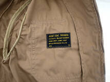 ★Workers K&T H ワーカーズ サマーフライトジャケット 36 S ベージュ 茶系 Summer Flight Jacket ブルゾン 丸襟 ラウンドカラー_画像9