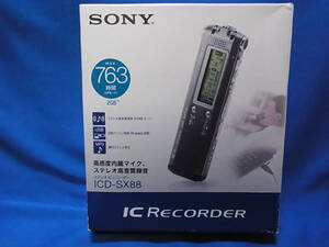 SONY ステレオICレコーダー 2GB ICD-SX88