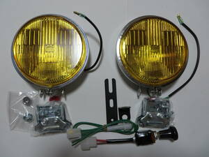 フォグランプ 丸型 134φ 小糸製作所 KOITO 12V 35W 白熱バルブ fog lamp 旧車 いすゞ ベレット ミニ bellett mini ワーゲン 13.4cm コイト