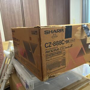 【SHARP】X1 turboZ III本体 (CZ-888C-BK)(ブラック) 中古　美品　