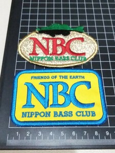 NBC 日本バスクラブワッペン2種、未使用品美品、最安発送84円