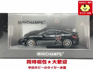 PMA　1/43　ポルシェ ケイマン GT4 2016 ブラックメタリック 410066121　ミニカー　同梱OK　1円スタート★S