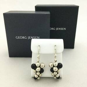 GEORGE JENSEN ジョージジェンセン ムーンライトグレープ フック ピアス アクセサリー 925 【C036401】の画像1