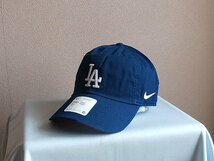 【アメリカ直輸入】Nike L.A Dodgers Heritage 86 Adjustable Hat-Royal ナイキ L.Aドジャース キャップ ロイヤルブルー_画像1