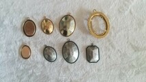 在庫整理☆ミール皿 カボションセッティング アクセサリーパーツ レジンアクセサリー ハンドメイドパーツ ８種×各３０個以上 まとめて_画像8