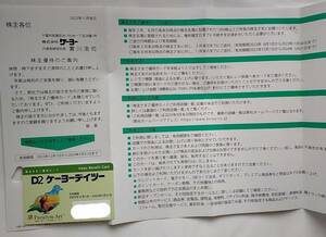 【即決 送料無料】ケーヨーデイツー 株主優待 カード 1枚 2024年5月31日迄 株主優待券.