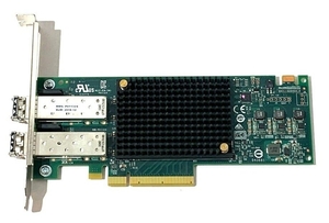 LANカード Emulex LPe31002-M6-F LPe31002-M6 16Gbps Dual Port SFP+ PCIe Fiber Channel Host Bus Adapter