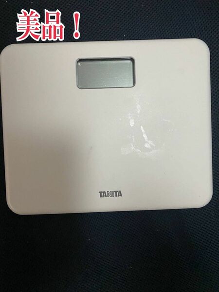 【美品】　タニタ　体重計　ホワイト　白