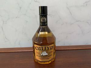 CUTTY　12年　カティサーク　スコッチ　ウイスキー　750ml　43%　古酒　箱なし　未開栓