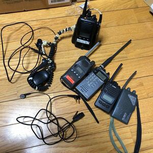 STANDARD VX-528UCAT/alinco DJ-P221/alinco DJ-P7/panasonic RJ-TL100/maruhaRT-519DX/マイクicom HM-177おまけに