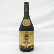 1円～【未開栓】COURRIERE クリエール ナポレオン ブランデー 700ml 40％ 11406787 1103_画像1