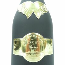 【未開栓】ANGEL エンジェル NV ブリュット ブラック 5周年記念 ファージップタイプ シャンパン 750ml 12.5% ケース付 11416933 1105_画像3