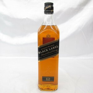 1円～【未開栓】Johnnie Walker ジョニーウォーカー ブラックラベル 12年 ウイスキー 700ml 40% 11420981 1117