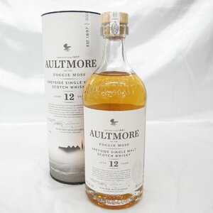 【未開栓】AULTMORE オルトモア 12年 ウイスキー 700ml 46％ 箱付 11425179 1118