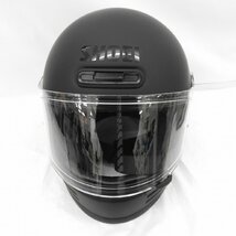 【極美品】SHOEI ショウエイ フルフェイスヘルメット Glamster グラムスター マットブラック サイズ：L(約59cm) 842125314 1120_画像2