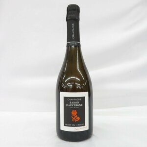 【未開栓】Baron Dauvergne バロン・ドーヴェルニュ デリス・ド・ブジー グラン・クリュ シャンパン 750ml 12% 11424320 1120