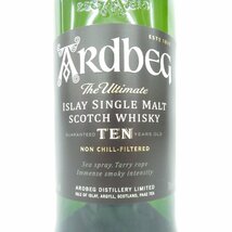 【未開栓】ARDBEG アードベッグ 10年 TEN ウイスキー 700ml 46% 11430171 1120_画像2