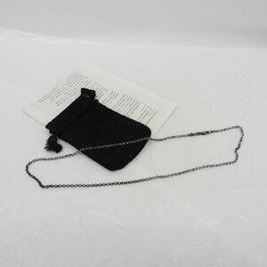 【中古品】CHROME HEARTS クロムハーツ ネックレスチェーン R18 925シルバー 962155529 1122