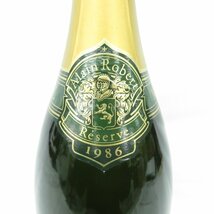 【未開栓】アラン・ロベール ル・メニル レゼルヴ ブラン・ド・ブラン 1986 マグナムボトル シャンパン 1500ml 12% 11432299 1121_画像5