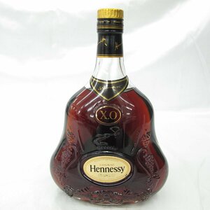 【未開栓】Hennessy ヘネシー XO 金キャップ クリアボトル ブランデー 700ml 40% 11434060 1123