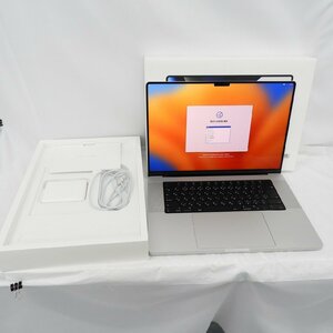 【美品】Apple ノートPC MacBook Pro Liquid Retina XDRディスプレイ 16.2インチ MK1E3J/A シルバー M1Pro/16GB/SSD512GB 11424683 1126