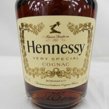 1円～【未開栓】Hennessy ヘネシー VS ベリースペシャル ブランデー 700ml 40% 箱付 11392309 1127_画像3