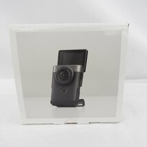 【未使用品】Canon キャノン デジタルカメラ Vlogカメラ PowerShot V10 ブラック ※保証開始済み 11432694 1128_画像2