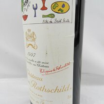 【未開栓】Chateau mouton rothschild シャトー・ムートン・ロートシルト 1997 赤 ワイン 750ml 12.5％ 11436153 1128_画像4