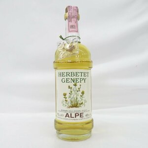 1円～【未開栓】ALPE アルペ エルベテ ジェネピ リキュール 700ml 40% 11434259 1130