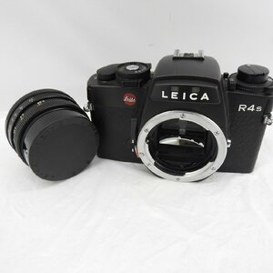 【ジャンク品】LEICA ライカ フィルムカメラ R4s MOD.2 ELMARIT-R 28ｍｍ 2.8 レンズセット ※動作未確認 11429512 1202