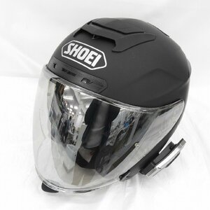 【中古品】SHOEI ショウエイ ジェットヘルメット J-FORCE IV ジェイフォース4 マットブラック サイズ：S(55cm) 928129373 1202