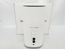 1円～【美品】au by KDDI Speed Wi-Fi HOME 5G L13 ZTR02 ホワイト 判定○ 11415018 1104_画像1