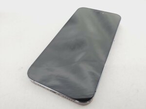 【美品】国内版 SIMフリー スマートフォン Apple iPhone 14Pro Max 256GB MQ9E3J/A ディープパープル 11424218 1119